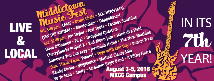 Middletown Music Festival 2018 header