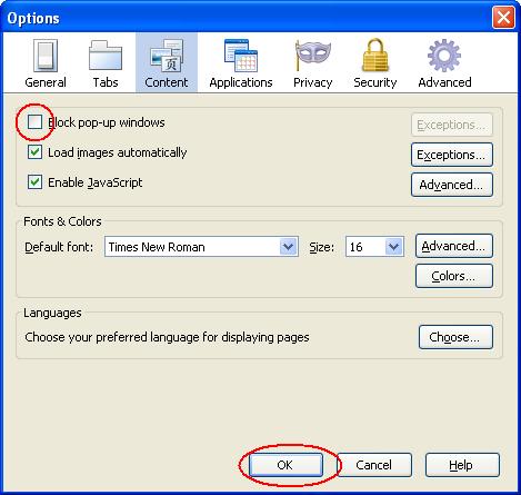 How to Block Pop-up Window on Firefox Browser 