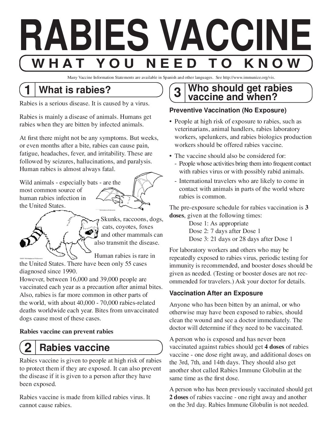 Rabies Info | Middlesex Community College, CT