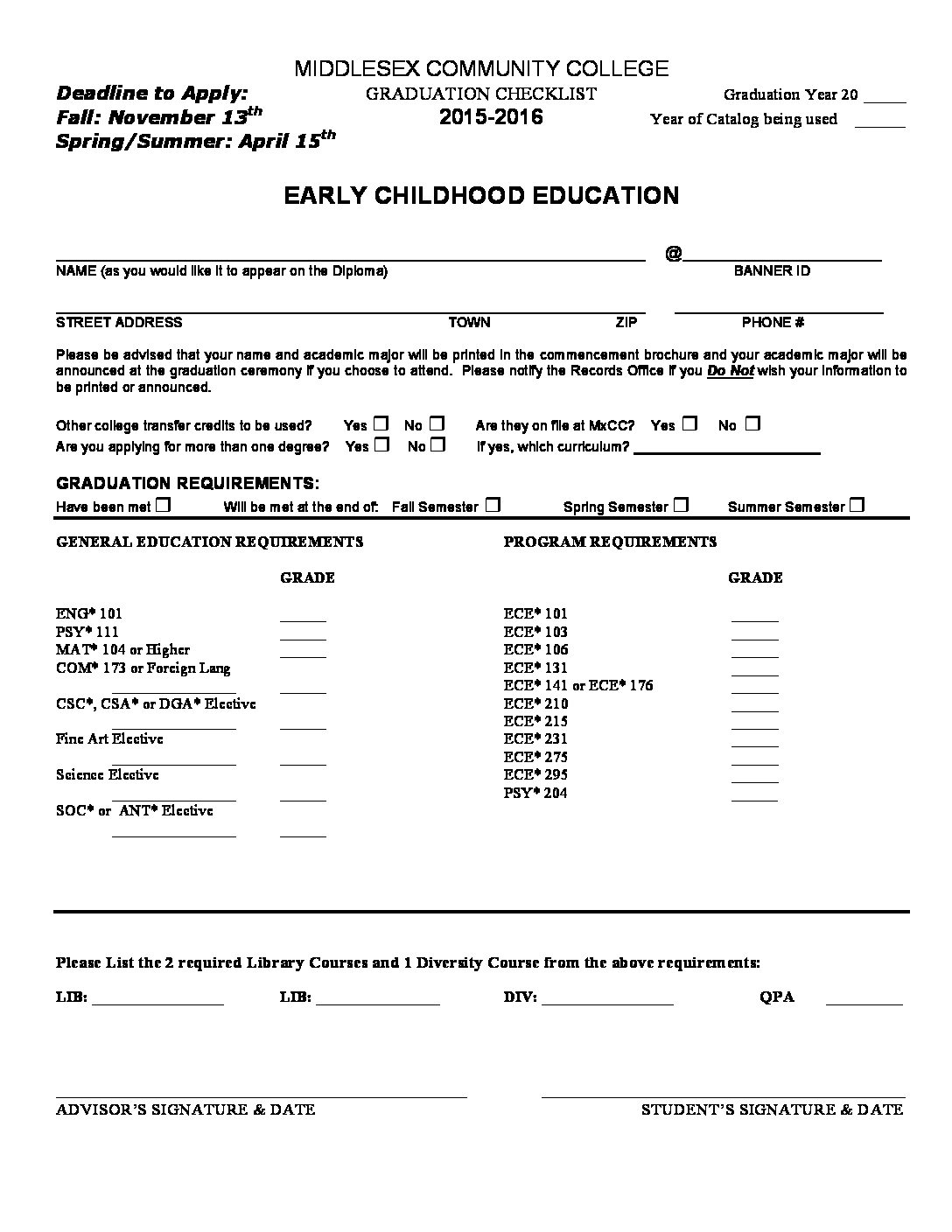 early childhood education 2 year degree