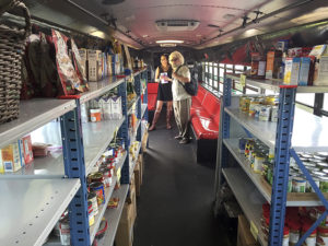 students in magic food bus