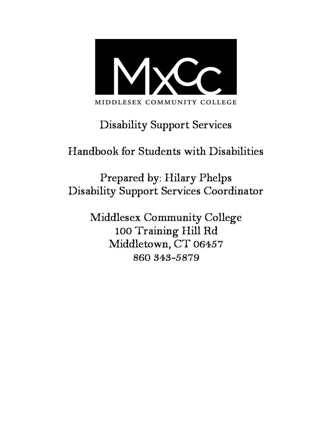 Disability Services