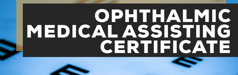 Ophthalmic Medical Assisting Oma Certificate Middlesex - 