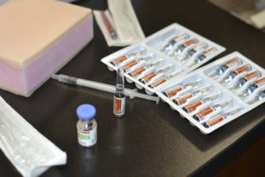 vials used for injections