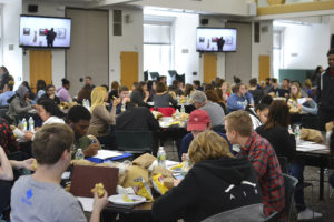 lunch in chapman hall