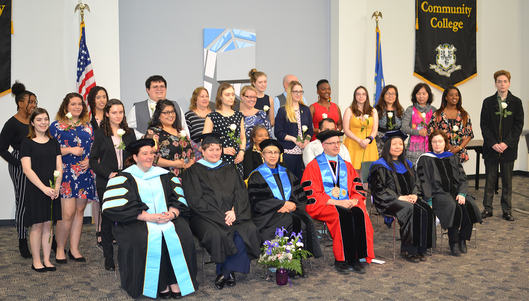 Phi Theta Kappa Honor Society Induction Held at MxCC | CT State, Middlesex