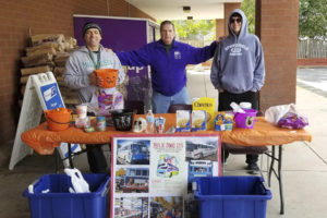 volunteers at Stop and Shop