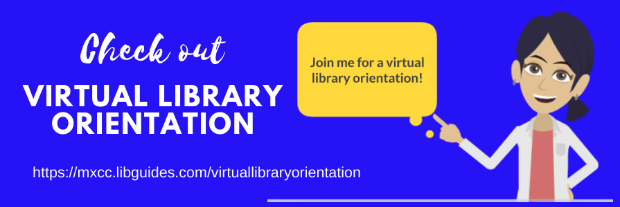 Check out Virtual Library Orientation