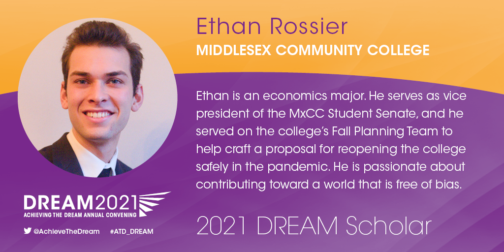 Ethan Rossier, 2021 Dream Scholar