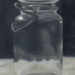 Oil Painting mason jar