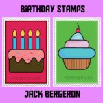 birthday stamp design