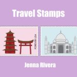travel stamps design