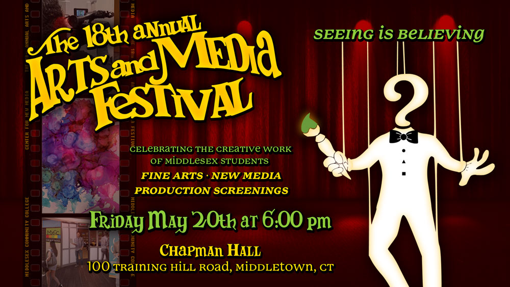 arts and media festival banner