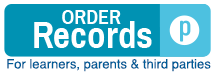 Order Records button