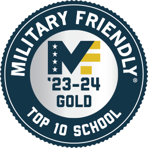 Military Friendly Top 10 Gold School 2023-24